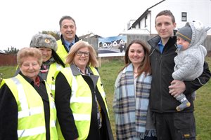 Francis Road breaking ground